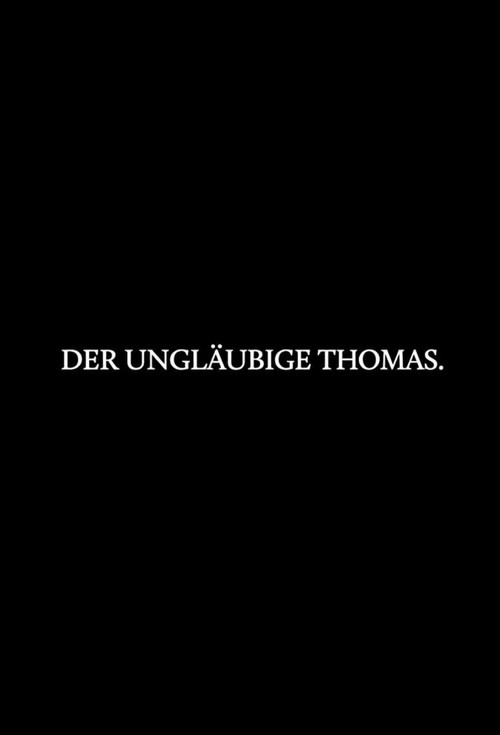 Millowitsch - Theater - Der ungläubige Thomas (1967) poster