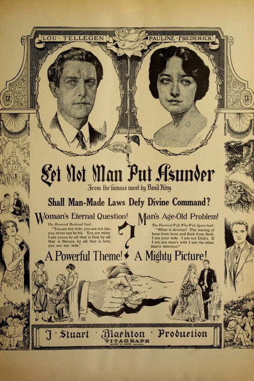 Let Not Man Put Asunder (1924) poster