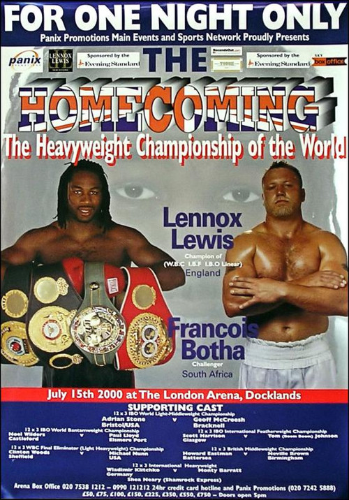 Lennox Lewis vs. Francois Botha (2000) poster