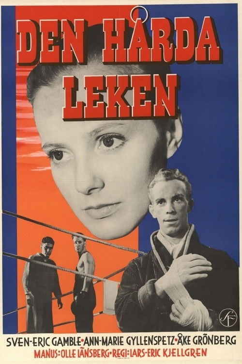 Den hårda leken (1956) poster