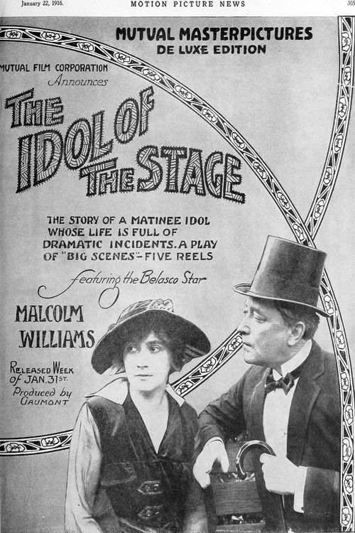 The Idol of the Stage (1916) poster