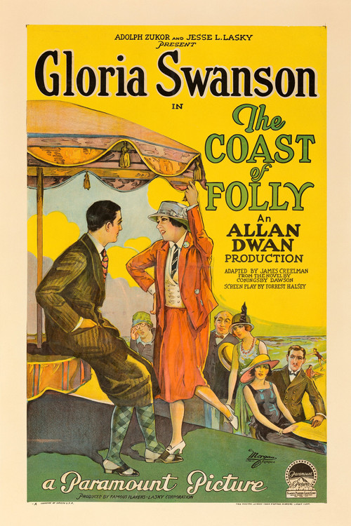 The Coast of Folly (1925) poster