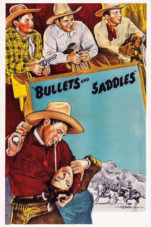 Bullets and Saddles (1943) poster