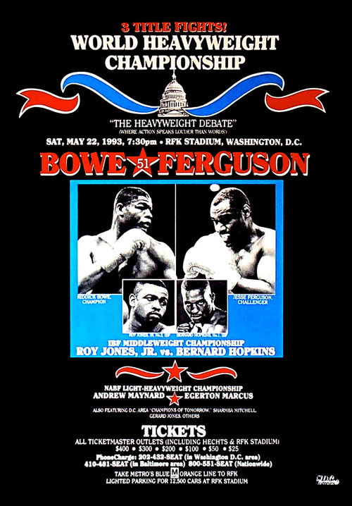 Riddick Bowe vs. Jesse Ferguson (1993) poster