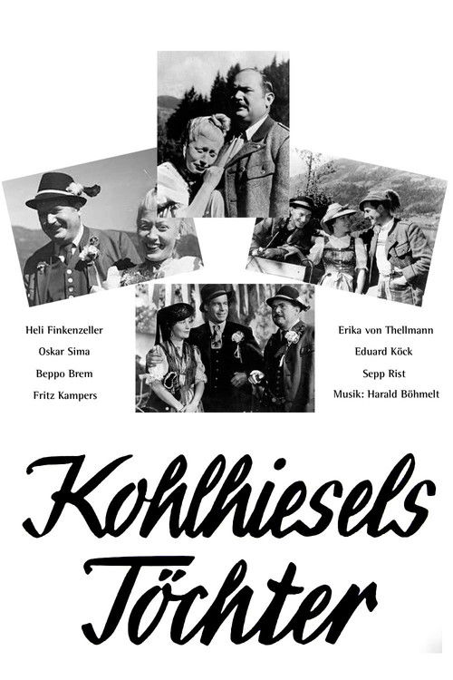 Kohlhiesels Töchter (1943) poster
