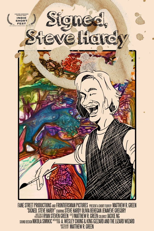 Signed, Steve Hardy (2021) poster