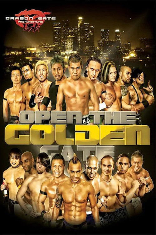 Dragon Gate USA Open The Golden Gate (2012) poster