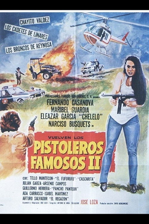 Pistoleros Famosos II (1986) poster