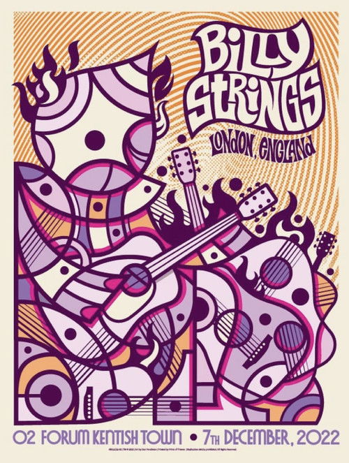 Billy Strings | 2022.12.07 — O2 Forum Kentish Town - London, England (2022) poster
