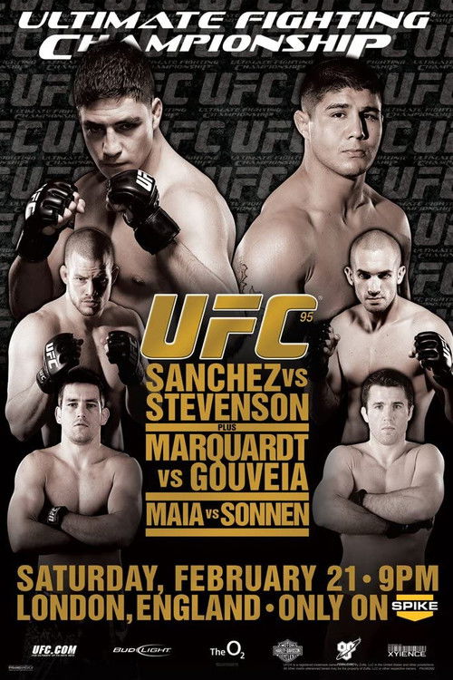 UFC 95: Sanchez vs Stevenson (2009) poster