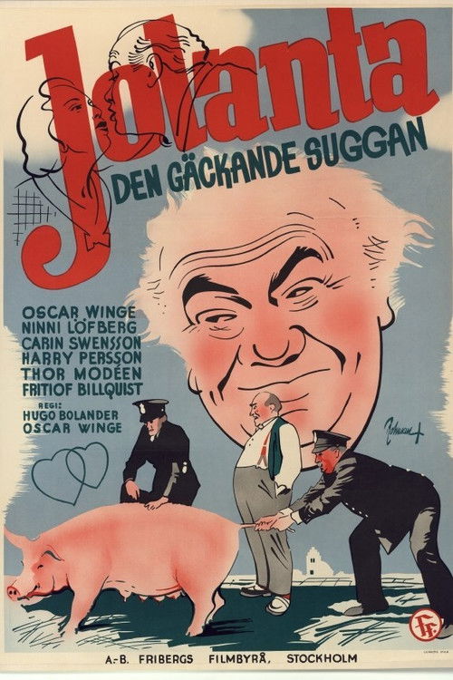 Jolanta - den gäckande suggan (1945) poster