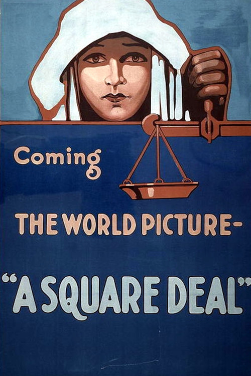 A Square Deal (1917) poster