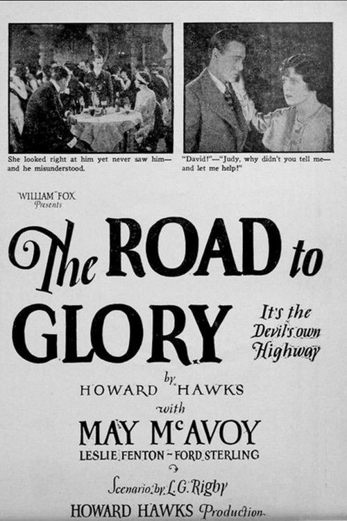 The Road to Glory (1926) poster