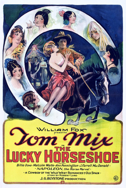 The Lucky Horseshoe (1925) poster