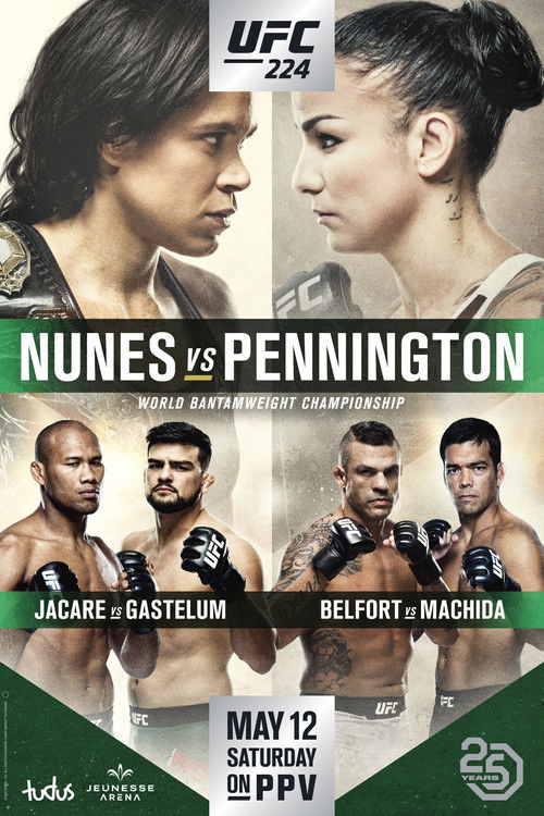 UFC 224: Nunes vs. Pennington (2018) poster