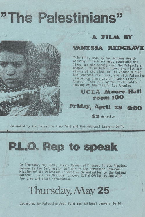 The Palestinian (1977) poster