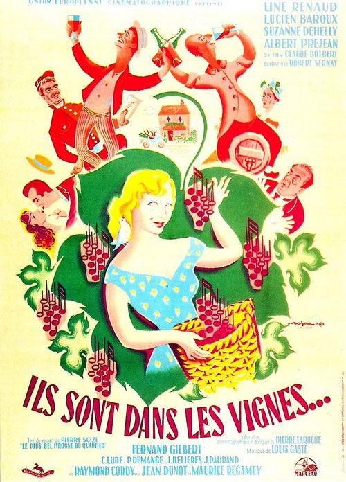 Ils sont dans les vignes... (1952) poster