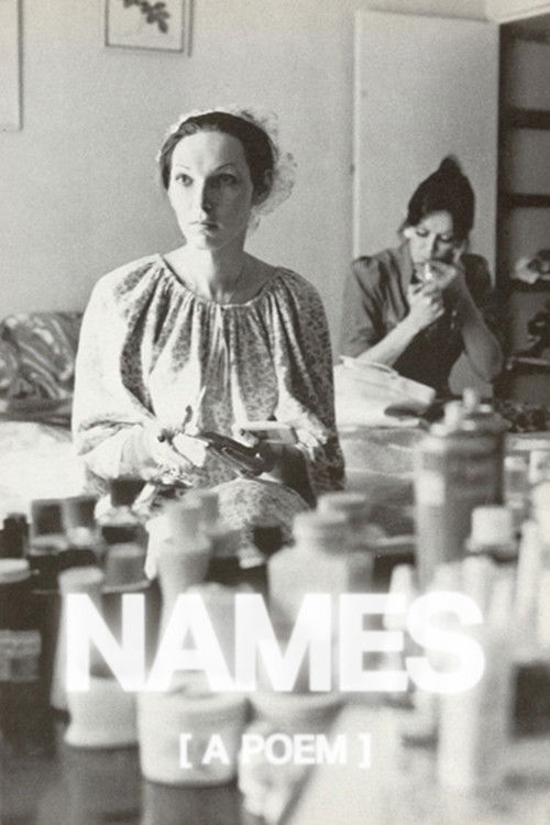 names [a poem] (2022) poster