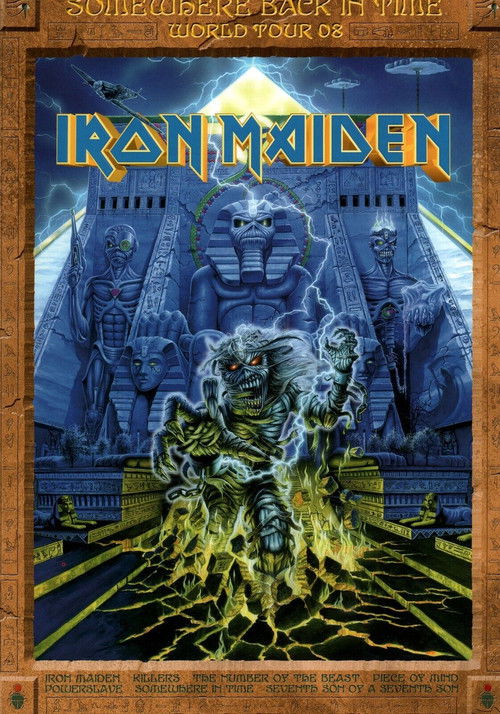 Iron Maden - Somewhere Back in Time World Tour '08, Mumbai India (2008) poster