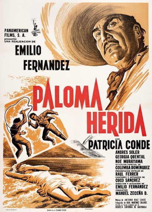 Paloma herida (1963) poster