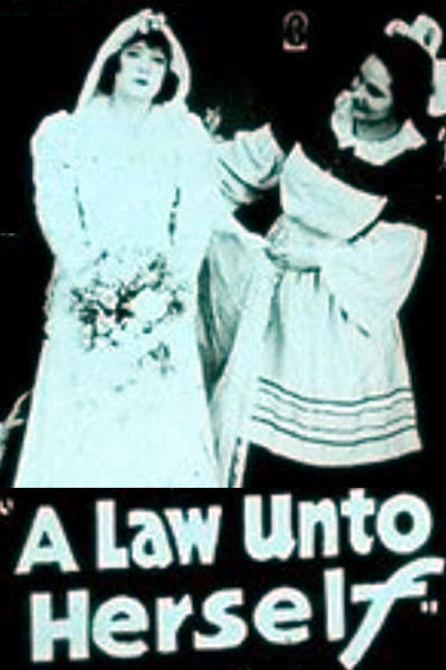 A Law Unto Herself (1918) poster
