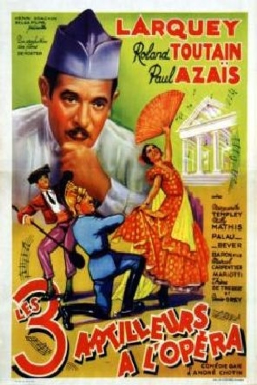 Trois artilleurs à l'opéra (1939) poster