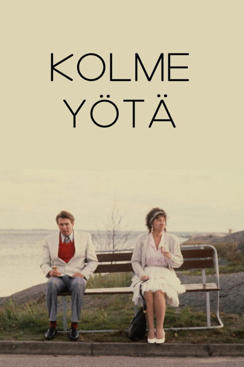 Kolme yötä (1989) poster