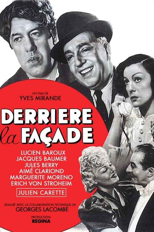 Behind the Facade (1939) poster