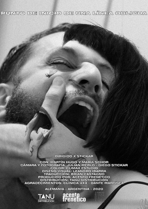 Punto de inicio de una línea oblicua (2020) poster