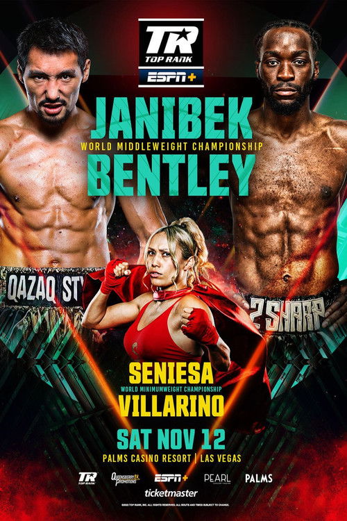 Janibek Alimkhanuly vs. Denzel Bentley (2022) poster