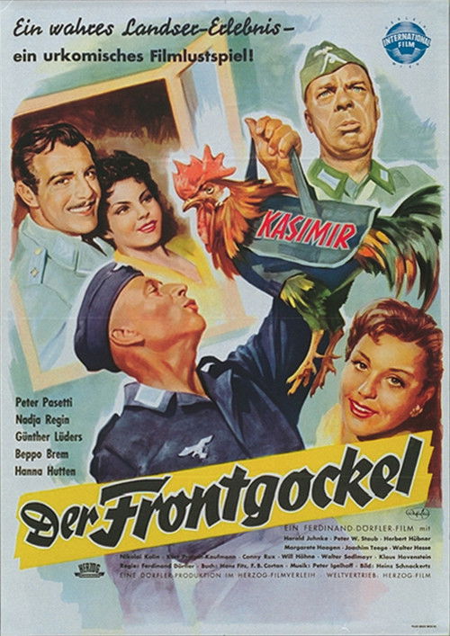 Der Frontgockel (1955) poster