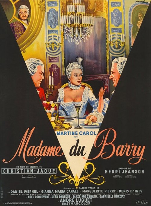 Madame du Barry (1954) poster