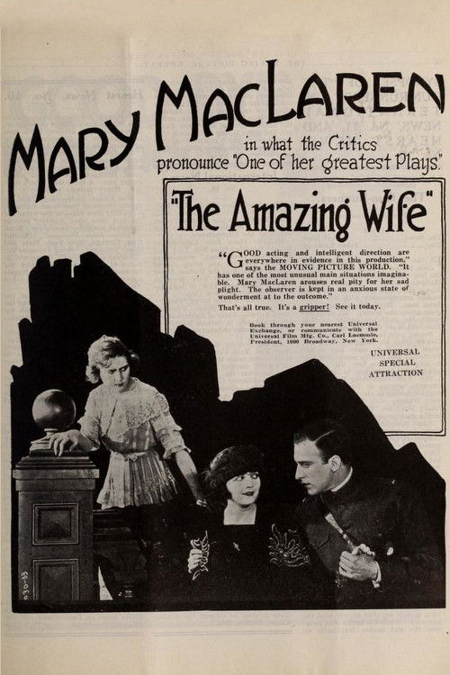 The Amazing Wife (1919) poster