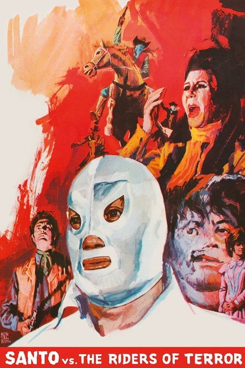 Santo contra los jinetes del terror (1970) poster