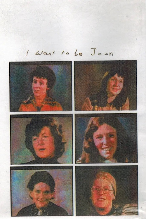 I want to be Joan (1977) poster