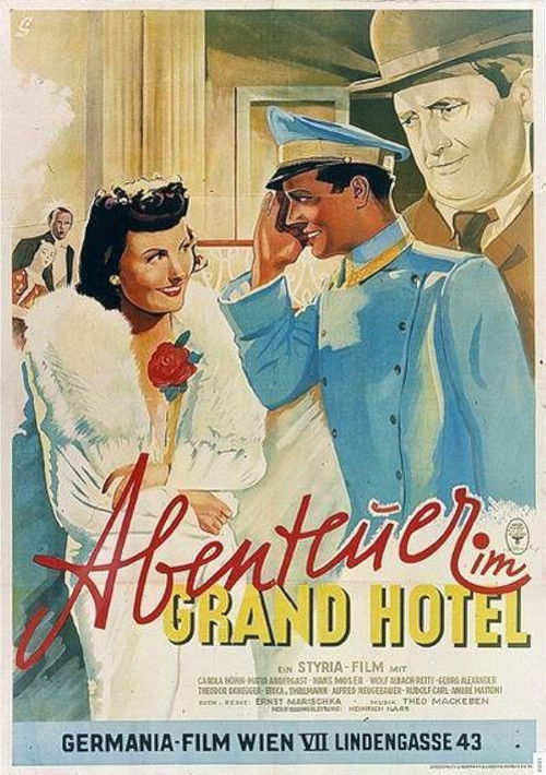 Adventure in the Grand Hotel (1943) poster