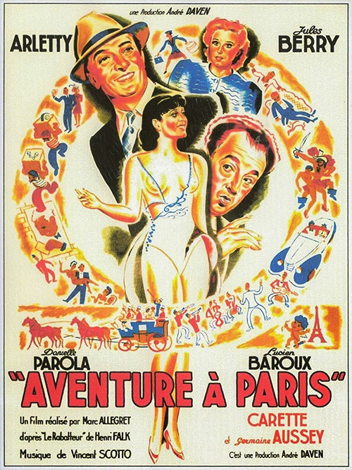 Adventure in Paris (1936) poster