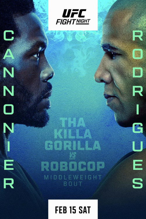 UFC Fight Night 251: Cannonier vs. Rodrigues (2025) poster