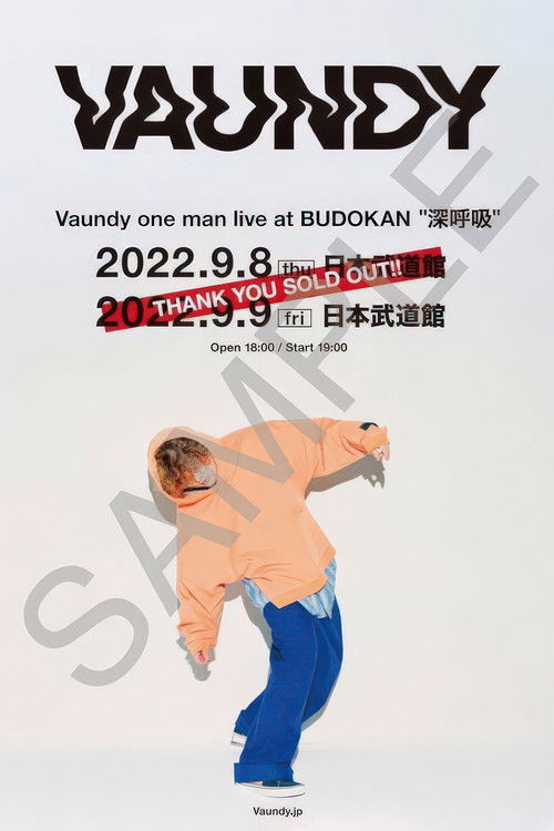 Vaundy one man live at NIPPON BUDOKAN "深呼吸" (2024) poster
