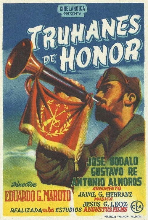 Truhanes de honor (1952) poster