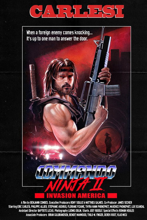 Commando Ninja 2: Invasion America (2024) poster