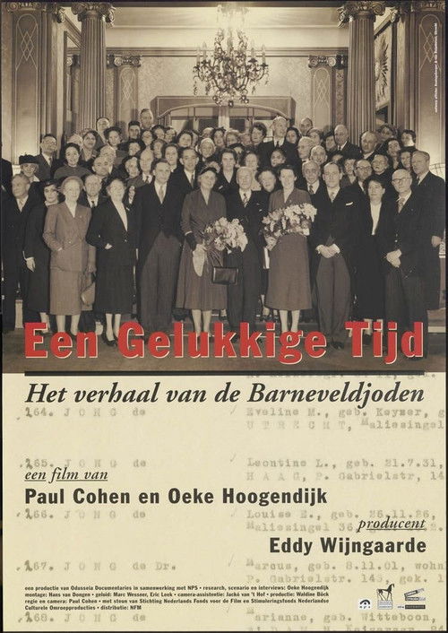 Een gelukkige tijd - het verhaal van de Barneveldjoden (1998) poster