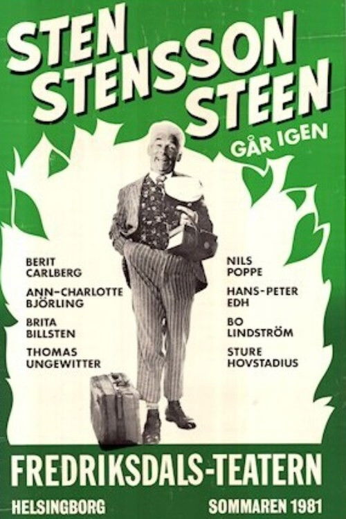 Sten Stensson Stéen går igen (1982) poster