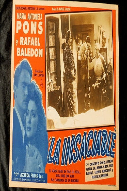 La insaciable (1947) poster