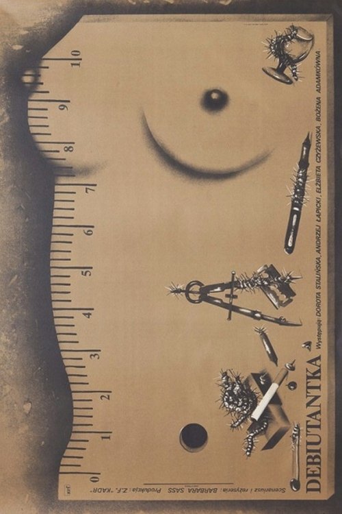 Debiutantka (1982) poster