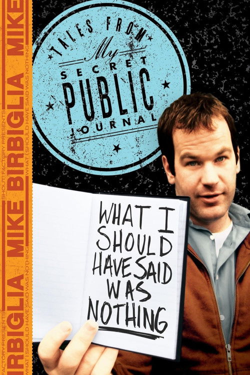 Mike Birbiglia: What I Should Have Said Was Nothing (2008) poster