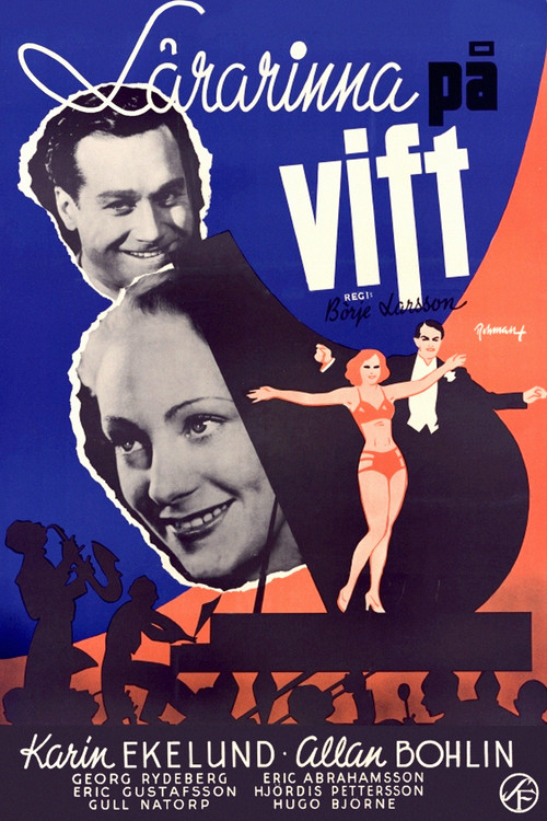 Lärarinna på vift (1941) poster