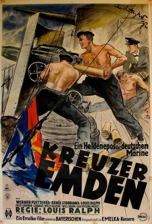 Cruiser Emden (1932) poster