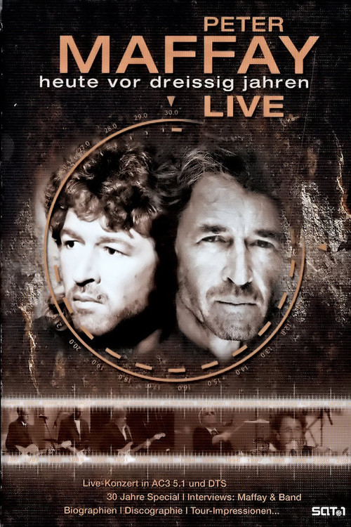 Peter Maffay: Heute vor dreissig Jahren (2001) poster