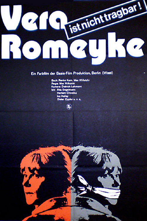 Vera Romeyke ist nicht tragbar (1977) poster